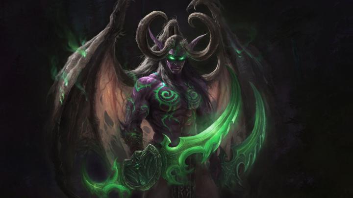 Desktop wallpaper night elves, world of warcraft, art, hd image 