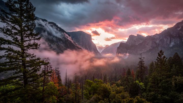 Misty Yosemite, HD Nature, 4k Wallpapers, Images, Backgrounds, Photos 