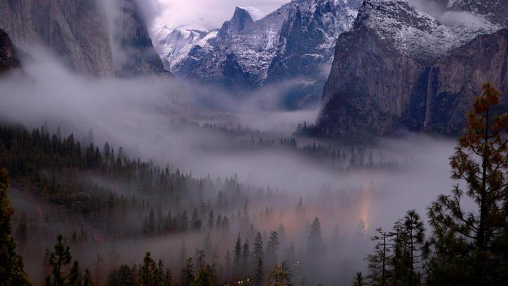 Yosemite Night Wallpaper