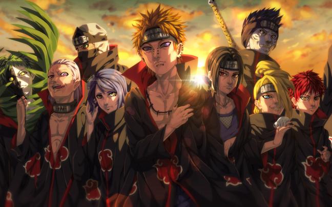 Akatsuki Naruto Desktop Wallpaper 4K \/ 4K Resolution Naruto Amoled 