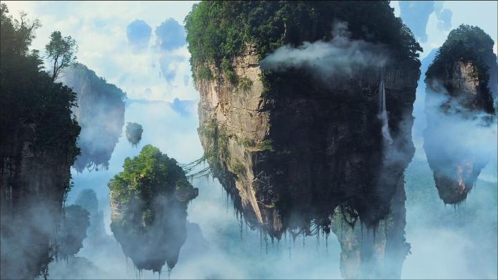 clouds, Landscapes, Trees, Movies, Avatar, Forests, Plants, Film, Isle 