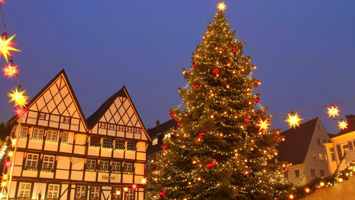 Lovely Festival Christmas Tree Wallpapers ~ Free HD Desktop Wallpapers 