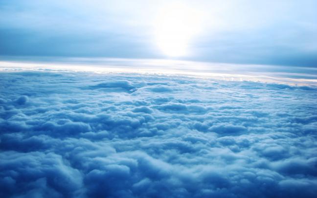 Cloud Desktop Background \u00b7\u2460 