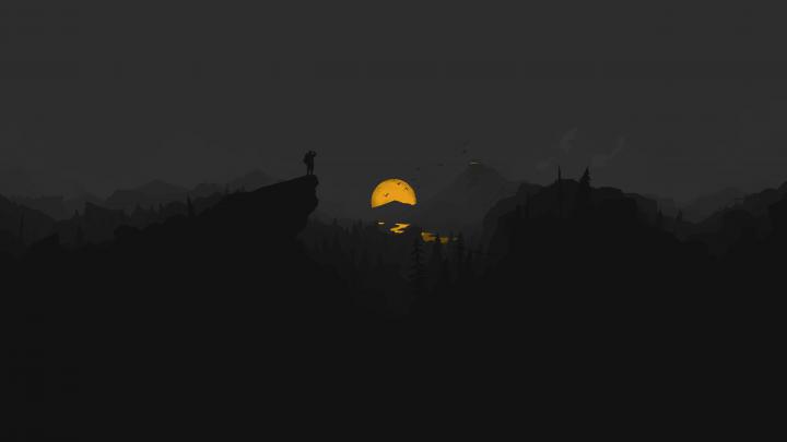 Firewatch Dark Minimal 5k, HD Games, 4k Wallpapers, Images, Backgrounds 