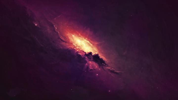 Download 3840x2400 wallpaper space, nebula, dark, clouds, 4k, ultra hd 