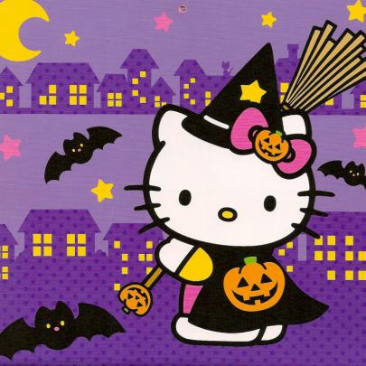 10 New Hello Kitty Halloween Wallpapers FULL HD 1920\u00d71080 For PC 