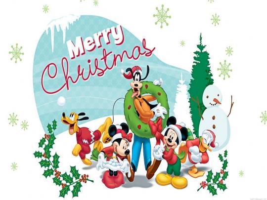 Disney Christmas Wallpapers (63+ images)