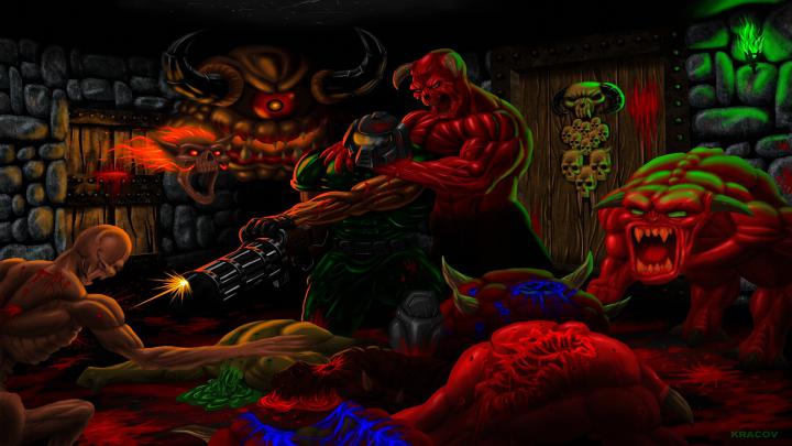 Doom wallpaper 1920x1080 \u00b7\u2460 Download free full HD backgrounds for 