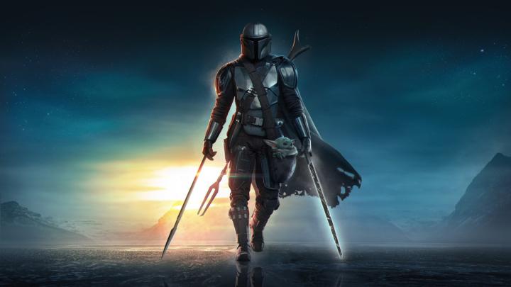 Download 1920x1080 wallpaper the mandalorian, 2020, walk, full hd, hdtv 