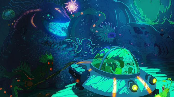 Rick Morty Desktop Wallpaper With Image Resolution - Rick And Morty 