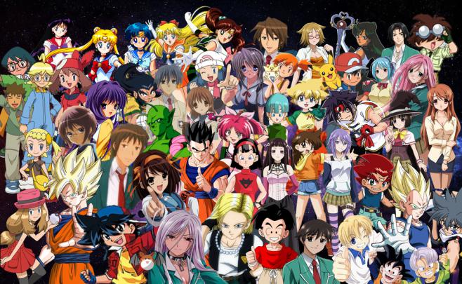 15++ Anime Crossover Wallpaper 1920x1080 - Anime Wallpaper