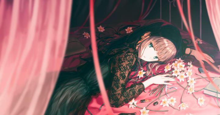 Sad Anime Girls 1080 X 1080 \/ Download wallpaper 1920x1080 anime, girl 