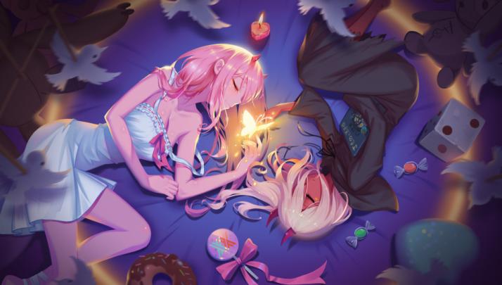 Zero Two Dance Wallpaper 1920X1080 \/ Zero Two Darling In The Franxx Gif 