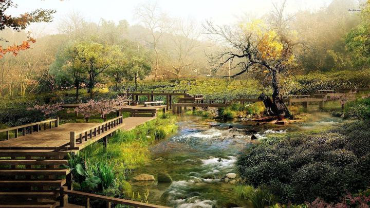Japanese Garden Wallpapers
