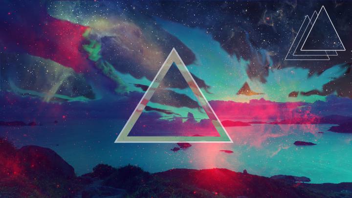 nature, Space, Triangle, Sea, Polyscape Wallpapers HD \/ Desktop and 