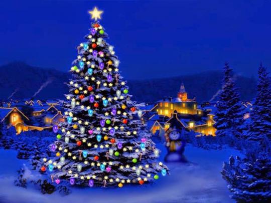 Free Animated Christmas Wallpapers -