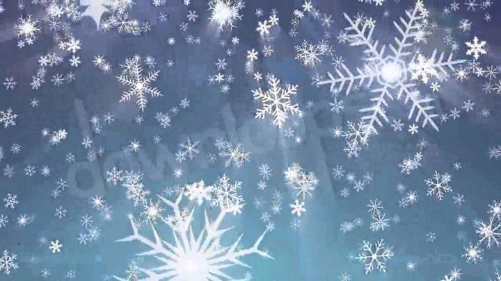 Snowy 1 Snow Christmas Video Loop Animated Motion Background 