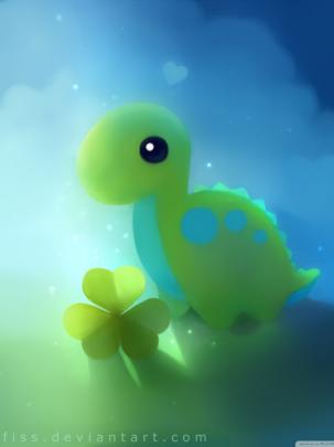 Free download Cute Dino HD desktop wallpaper Widescreen High [1024x1024 