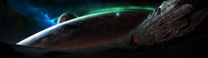 Desktop Dual Screen Universe Wallpapers