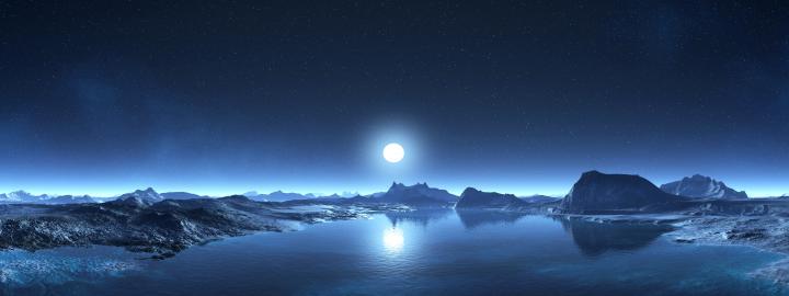 multi, Monitor, Dual, Screen, Sci, Fi, Landscapes, 3d, Cg, Digital, Art 