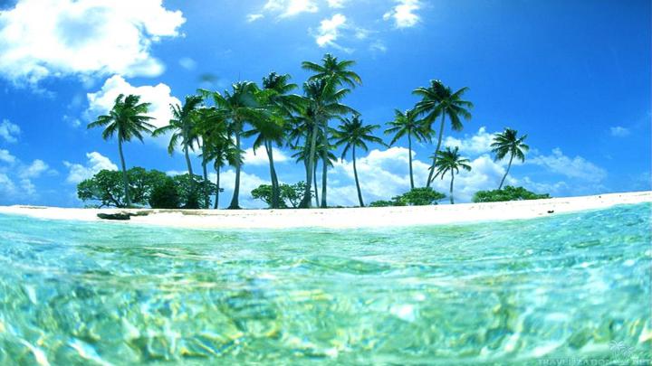 Tropical Beach Desktop Backgrounds \u00b7\u2460 