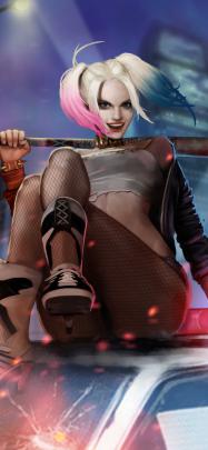 1242x2688 Harley Quinn Artwork 4k 2018 Iphone XS MAX HD 4k Wallpapers 