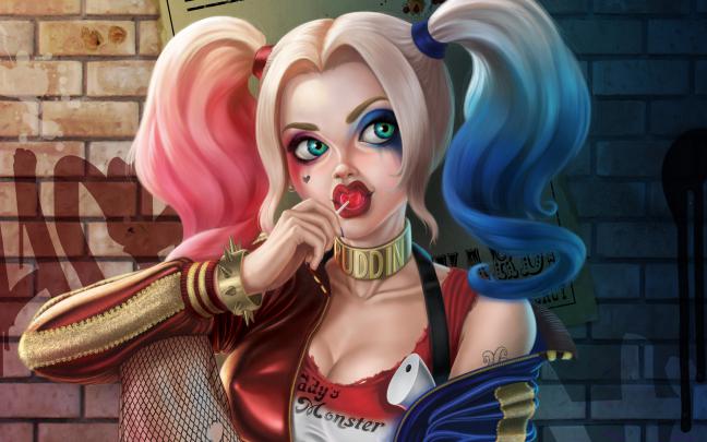 2880x1800 Cute Harley Quinn Macbook Pro Retina HD 4k Wallpapers, Images 