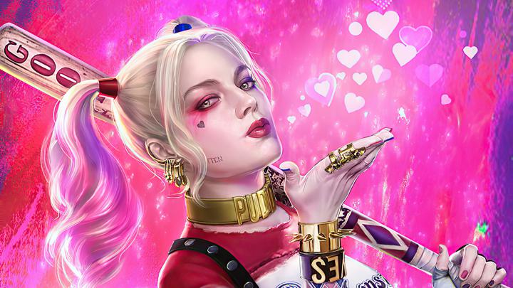 3840x2160 4k Harley Quinn Art 4k HD 4k Wallpapers, Images, Backgrounds 
