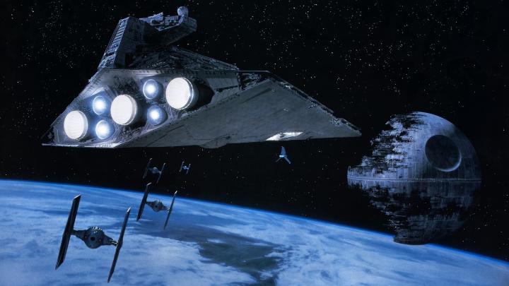 Star Wars, Star Destroyer, TIE Fighter, Death Star Wallpapers HD 