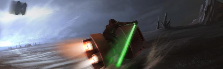 Star Wars, Jedi, TIE Fighter, Artwork, Dual Monitors, Multiple Display 