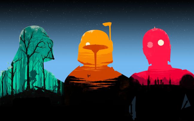 Star Wars, Olly Moss Wallpapers HD \/ Desktop and Mobile Backgrounds