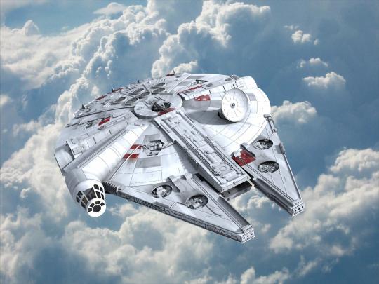 High resolution wallpaper of star wars millenium falcon, wallpaper of a 