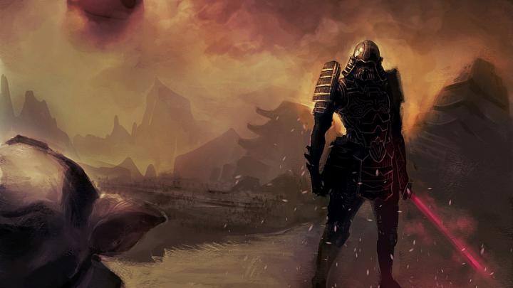 samurai, Fantasy Art, Star Wars, Crossover, Darso, Dianos Wallpapers HD 
