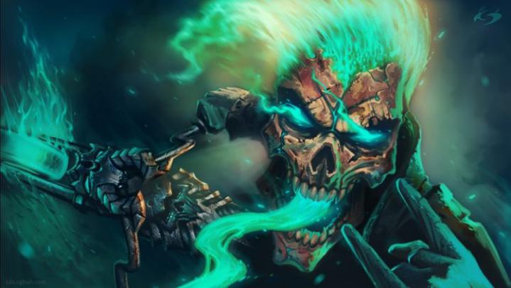 dark, Skull, Evil, Horror, Skulls, Art, Artwork, Skeleton Wallpapers HD 