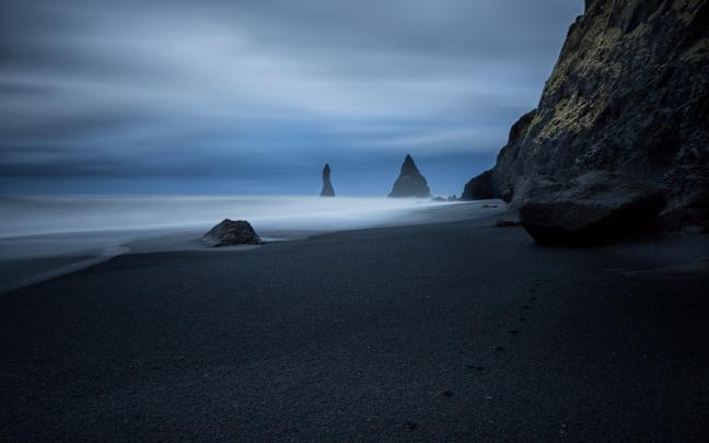 Iceland, Nature, Sea, Beach, Cliff, Coast, Landscape Wallpapers HD 