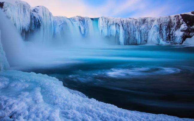 iceland wallpaper waterfall godafoss - HD Desktop Wallpapers