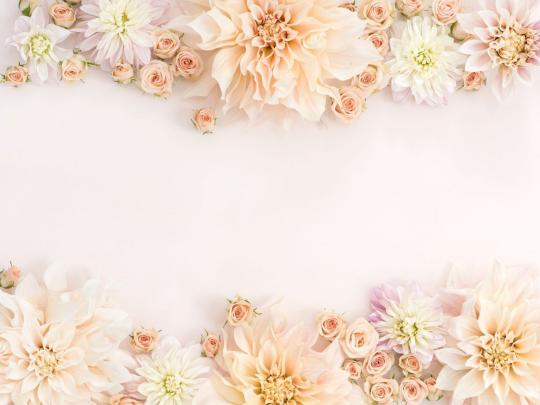 Rose gold wallpaper, flower, wedding, bouquet \u2022 Wallpaper For You HD 