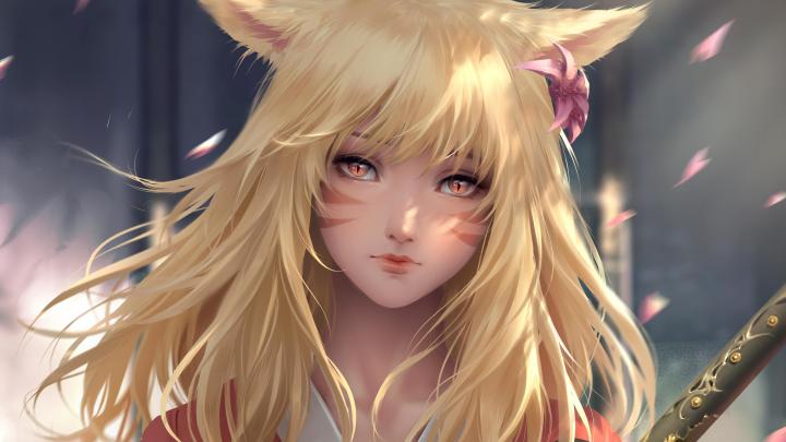 Sakura Anime 4k hd-wallpapers, digital art wallpapers, artwork 