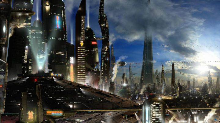 sci fi, City, Cities, Artwork, Art, Futuristic Wallpapers HD \/ Desktop 