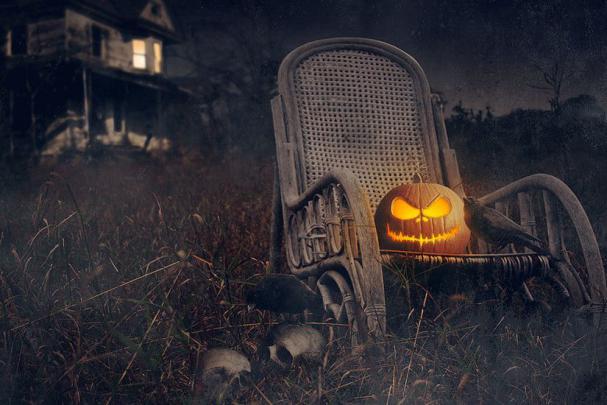 Scary Halloween Desktop Wallpaper \u00b7\u2460 