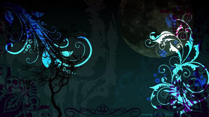 Teal Desktop Wallpaper -
