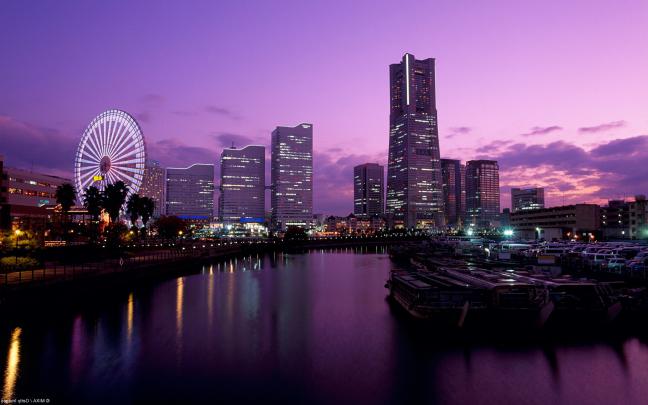 cityscape, Ferris Wheel, Skyscraper, River, Tokyo Wallpapers HD 