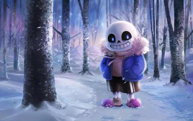 Undertale wallpaper Sans \u00b7\u2460 Download free stunning full HD wallpapers 
