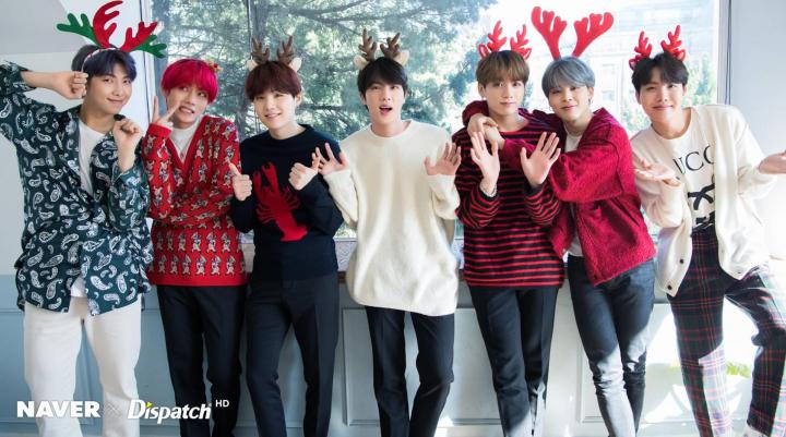 BTS Desktop Christmas Wallpapers
