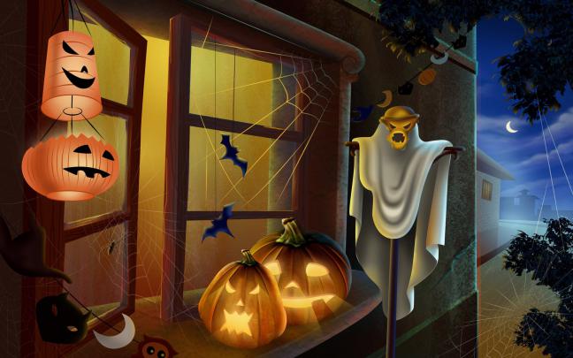 [49+] Halloween Widescreen Wallpaper for Desktop 