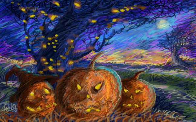 Halloween Computer Wallpaper Widescreen -