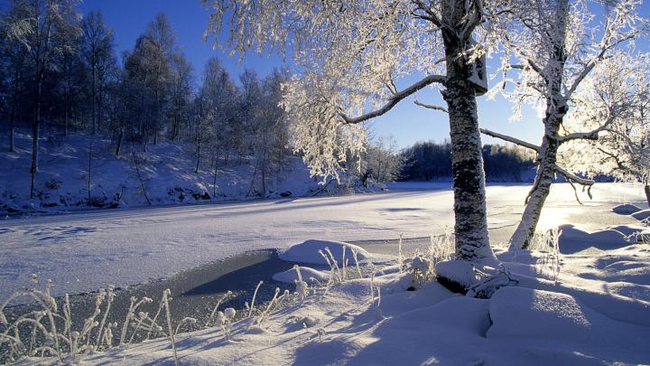 landscape, Winter, Snow, Trees Wallpapers HD \/ Desktop and Mobile 