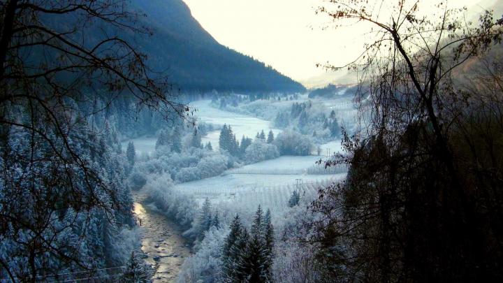 Winter Scene Backgrounds \u00b7\u2460 