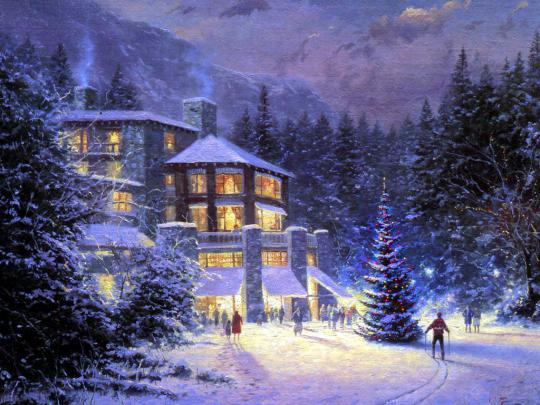 Winter Scene Desktop Wallpapers