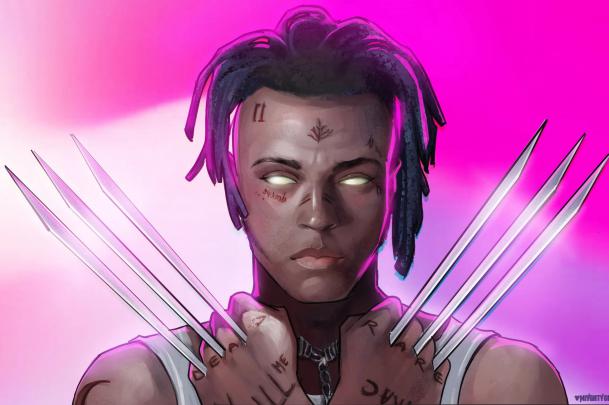 Xxxtencion Walpapers Desktop : XXXTentacion Red Desktop Wallpapers 